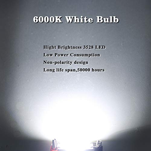 Bombilla LED iBrightstar 44mm 9-30V para auto blanco miniatura 3