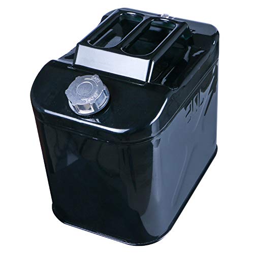 XuQinQin Portable fuel tank, 20L, 30L galvanized anti-static car spare thickened fuel tank, various vehicles and small vessels gasoline container (Color : 20L- B)