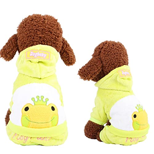 Manteau chien frissonnant veste molleton chaud pour éviter les coups de froid chez le chiot