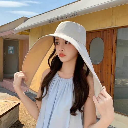 Sombrero de ala ancha para mujer miniatura 6
