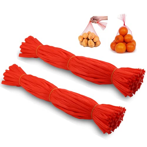 WEISHENG Kunststoff-Aufbewahrungsnetzbeutel, wiederverwendbares Netz-Nylon-Netz für Lebensmitteleinkaufen und Aufbewahrung von Obst, Gemüse, Meeresfrüchten und Gartenprodukten, Tragbar Cover