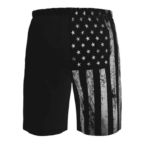 Middle-Finger 40th Birthday I Am 39+1-Swim Shorts with Liner, Quick Dry Beach Shorts Funny Mens Swim Shorts - L Black4