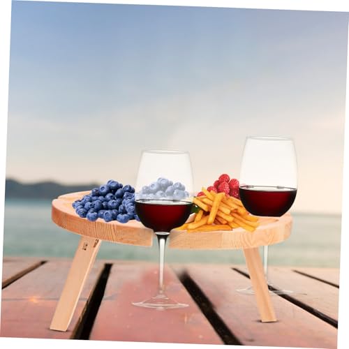 Table pliante extérieur Mikikit table à vin pratique de pique-nique - 8