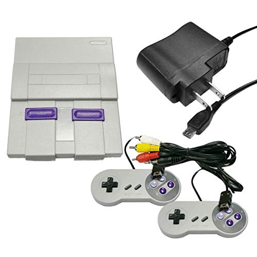 Gugutogo SFC Consola de Juegos Super clásico Mini TV Familia Consola de Juegos 8 bits Incorporado de 620 Juegos Retro Consola de Juegos de jugadorgris