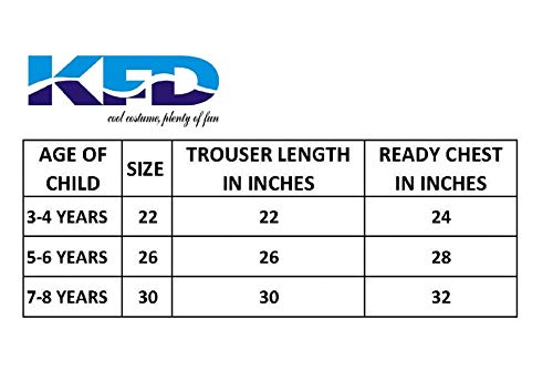 Image of Kaku Fancy Dresses Polyester Cartoon Fancy Dresses Multicolor 7-8 Years For Boys & Girls