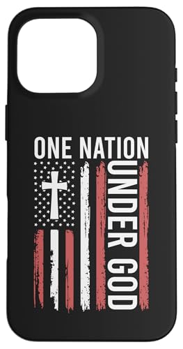 One Nation Under God LXg̈҃tbO _[W󂯂M X}zP[X iPhone 16 Pro Max p