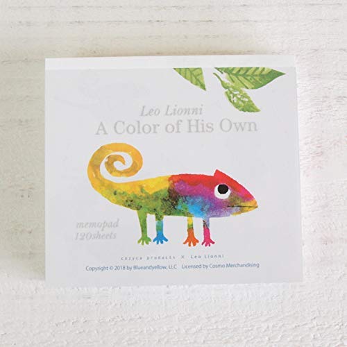Leo Lionni レオ・レオニ ブロックメモ (A Color of His Own)のサムネイル