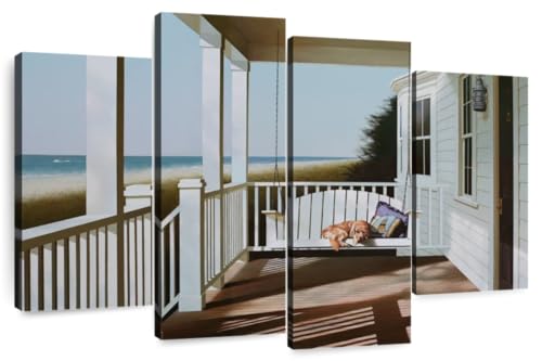 Elephant Stock - Swing Chair Wall Art - Horizontal Multi