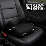 My Babiie MBCSB20 Child Booster Seat - ISOFIX, R129 i-Size 125-150cm (Group 3, 6 to 12 Years Approx.) Portable Kids Car Seat, Comfortable, Compact, Lightweight, Ideal for Travel - Black - Image 3