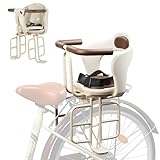 SNMUMU Child Bike Seat, Rear Mounted Kid Bike Seat Semi-Wraparound with Armrests, Harness and Pedals, Toddler Bike Seat for Adult Bikes is a Great Choice for Child Ages 6 Months to 6 Year