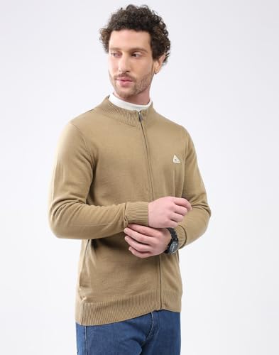 Image of Monte Carlo Men Regular Fit Full Sleeve Solid T Neck Winter Pullover (Pack of 1)