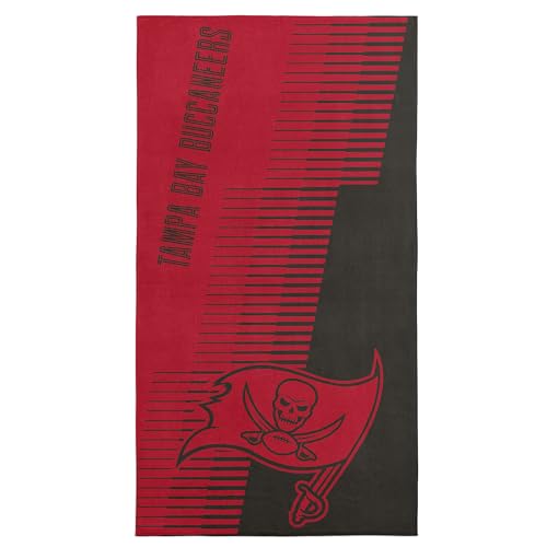 Tampa Bay Buccaneers NFL Progression Jacquard Beach Towel 36 x 72 Inches