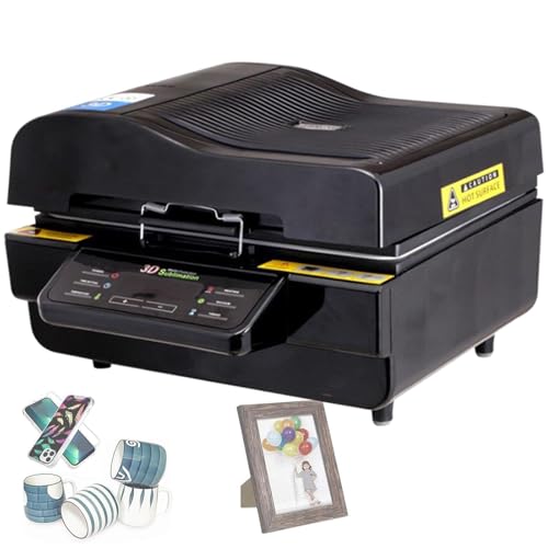 Máquina de sublimación 3D con prensa de vacío 2800W para tazas y camisetas