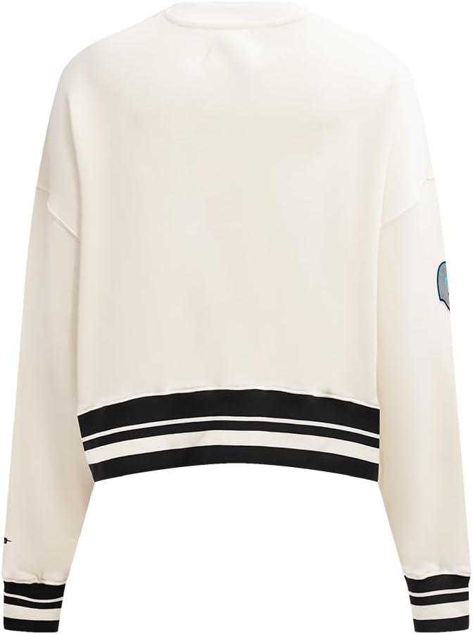 Pro Standard Womens NFL Retro Classics Brushed Back French Terry Crewneck Sweatshirt - Image 3