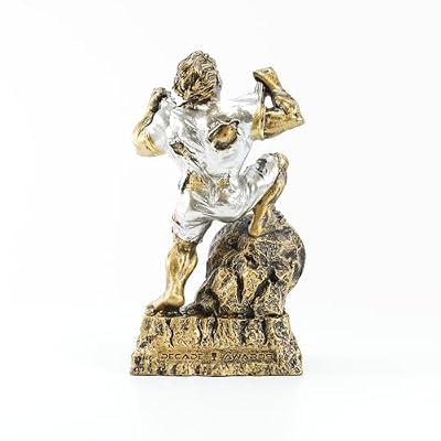Decade Awards Monster Trophy - 6.75 Inch Tall - Victory Beast Award with 1st or 2nd Place Insert - Engraved Plate on Request