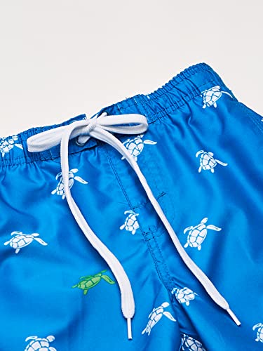Kanu Surf Boys' Viper Quick Dry Upf 50+ Beach Swim Trunk, Terrapin Royal Blue, 10/12 #TOP2