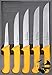 Fleischmesser Set 5er Box Fleischermesser, Stechmesser, Ausbeinmesser