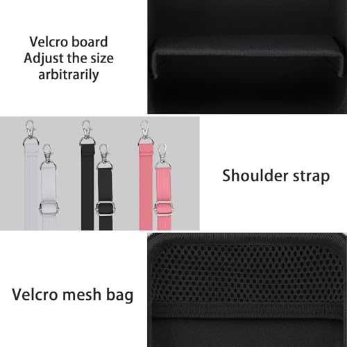 Funda rígida para cámara digital 4K con asa y correa miniatura 4
