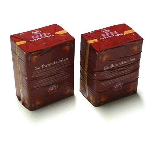 Gudbrandsdalen Käse 2 mal 1 kg Gudbrandsdalsost Brunost Molkenkäse Braunkäse Geitost Gjetost Karamellkäse Cover