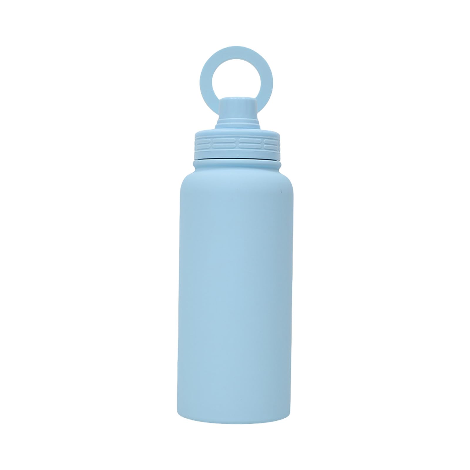 Jazuaiao Portable 1000ml Vacuums Insulated Outdoor Water Bottle Phone Stand Lid Temperature Retention Drinkware Portable Outdoor Drinkware with Phone Stand