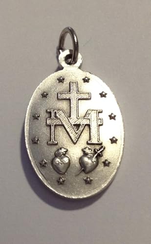 I G J THE MIRACULOUS MEDAL - THE ORIGINAL ONE - 100% MADE IN ITALY - THE PATRON SAINTS MEDALS