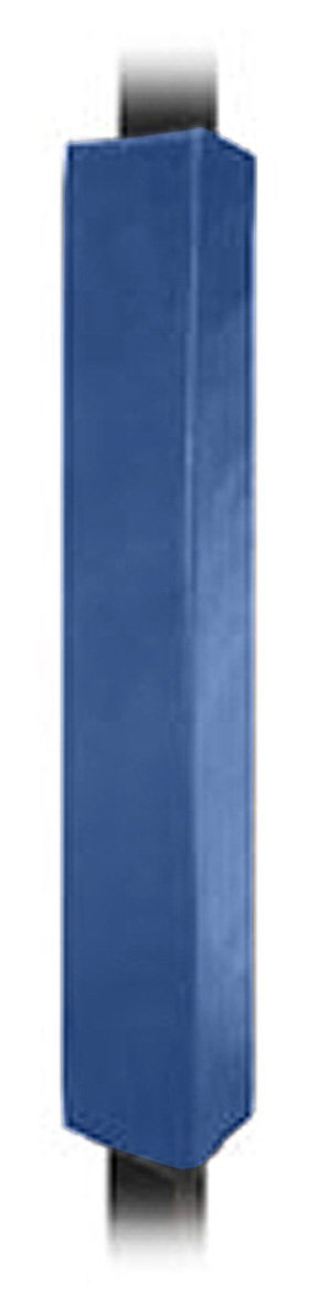 First Team FT80P Foam-Vinyl Premium Pole Pad for 6 x 8 in. Square Poles, Royal Blue