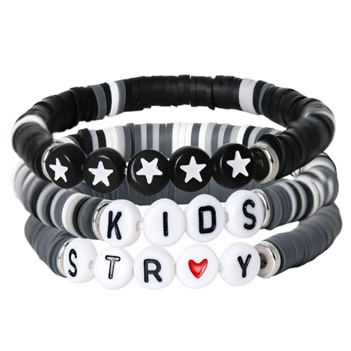 3 Pcs Friendship Bracelets, Star Merch Concert Outfit, Stretch Bracelet Gifts for Women Men Fans