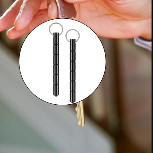 3 PCS Safety Keychain Set, Aluminum Tactical Keychain with Glass Breaker Tip for Car Emergency & Personal Safety - Compact Key Ring Accessory for Women & Men - Image 4