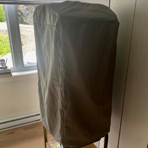 Image of QBLEEV Birdcage Covers, Parrot Large Cage Cover Shade, Pet Universal Blackout Windproof Light-Proof Sleep Reduces Distractions Night Accessories Cloth Without Cage-14.1x18.5x35.4in (LxWxH)