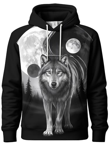 Image of PAGYMO Graphic Hoodies for Men Funny Novelty Pullover Hooded Sweatshirt