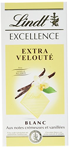 Lindt Excellence White a Touch of Vanilla Chocolate Bar 100 g (Pa...