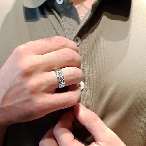 Filigree Leaf Antique Design Wedding Engagement Band Ring for Women in 925 Sterling Silver White Gold Finish4