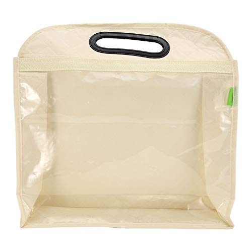 Preisvergleich Produktbild Josopa Handtasche Aufbewahrungsbeutel Vlies Geldbörse Staubdicht Halter Aufbewahrungsorganisator Beige (Größe: s)