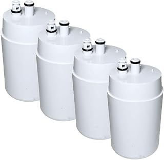 Nispira Water Filter Replacement For Brita Basic Complete Faucet Filtration Systems 36311 36312 FR-200 FF-100 | Removes Chlorine, Lead, Odor, Color | 100 Gallon | Pack of 4