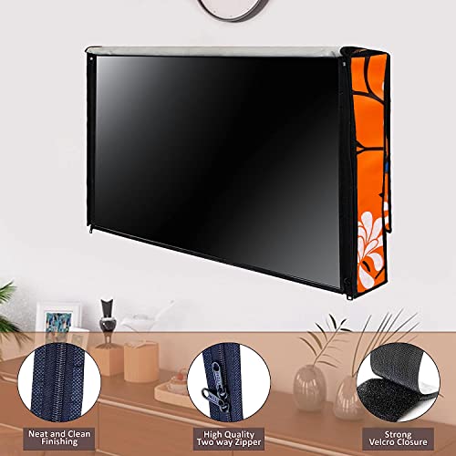 Image of LED TV Cover for Samsung 49 inches LED TVs (All Models) - Dustproof Television Cover Protector for 49 Inch LCD, LED, Plasma Television CLED1-P038-49