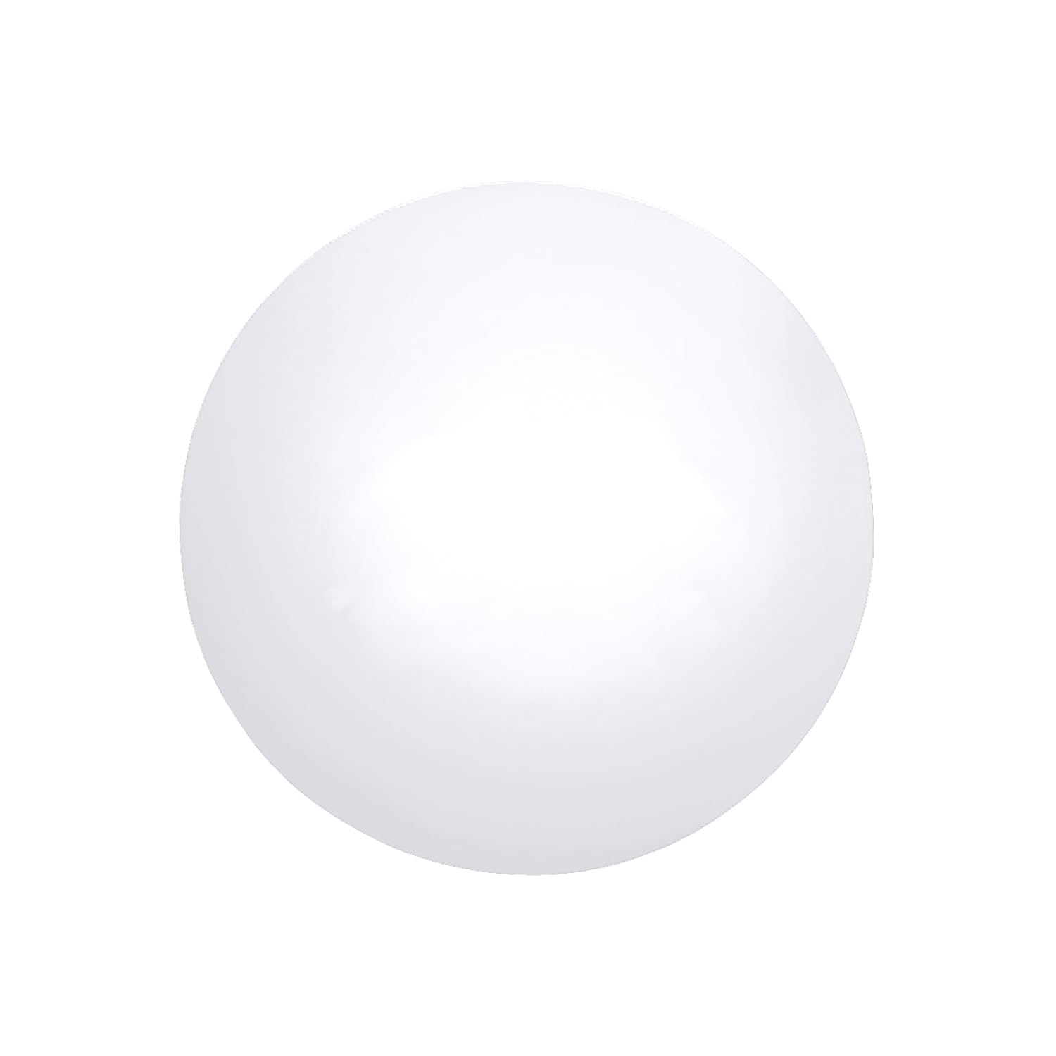 PromotionPros Ball Stress Reliever Add Customized with Text Name or Personalized Image $2.08 Each - Sold in Pack of 100 - White