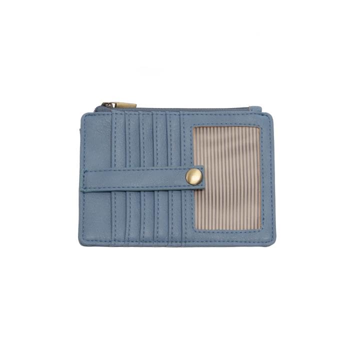 Image of Joy Susan Women's Fashion New Penny Mini Travel Wallet - Tranquil Blue