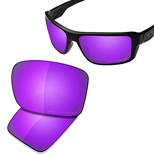 Image of SAUCER Premium Replacement Lenses & Nosepads for Oakley Double Edge OO9380-66mm Sunglasses
