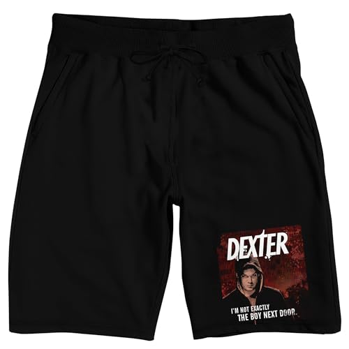 Dexter Title Art Men’s Black Sleep Pajama Shorts