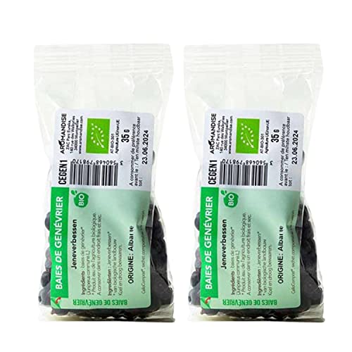 Bayas de enebro orgánico 70 g