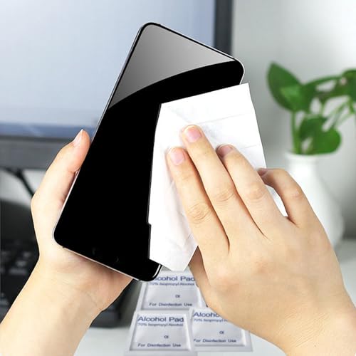 300 Stück Alkoholtupfer,Hygienische Einzelverpackung Alcohol Wipes,Alkoholtupfer Desinfektion Haut,Kleine Größe 6 CmX6 Cm,Zur Reinigung Von Handys,Spielzeug,Tastaturen,Tischen Und Stühlen