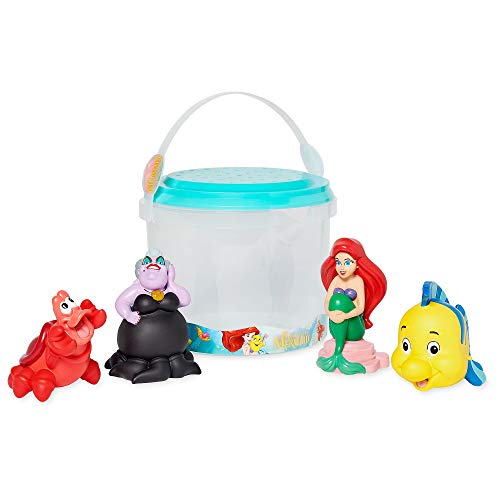 Preisvergleich Produktbild Offizielle Disney Ariel Little Mermaid Badespielzeug 4-teiliges Set Tub Toy Playset