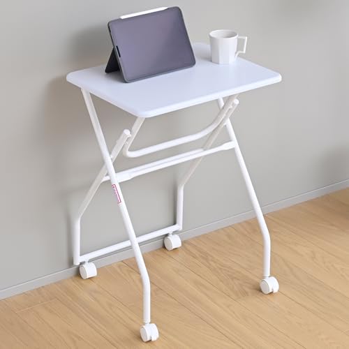 RP(YAMAZEN) e[u ~j ܂肽 LX^[t fXN d˂Ď[ł TChe[u 50×s44×70.5cm ܂肽݊ i zCg/}bgzCg MST-5040(WH/NMW)