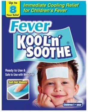 Kool N Soothe Kids Cooling Strips Sachets 8 by Kool n Soothe