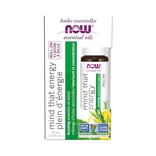 Now Foods Mind that Energy Blend Roll-On 10mL