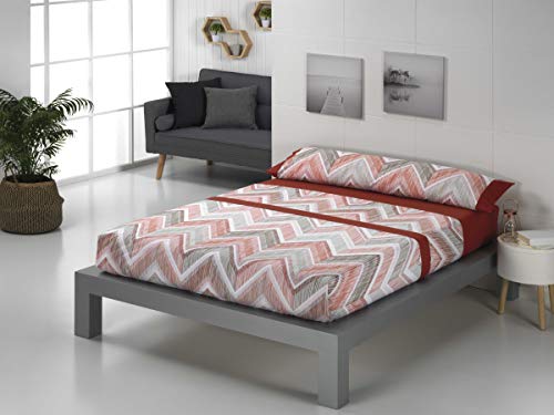 NOVOTEXTIL Ihuru Juego sabanas 3 Piezas de Verano, Poliéster, Cama 135 cm, 3