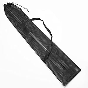 libelyef Kajak Paddle Bag, 130 cm draagbare mesh kajak boot kano paddle opbergtas met verstelbare riem