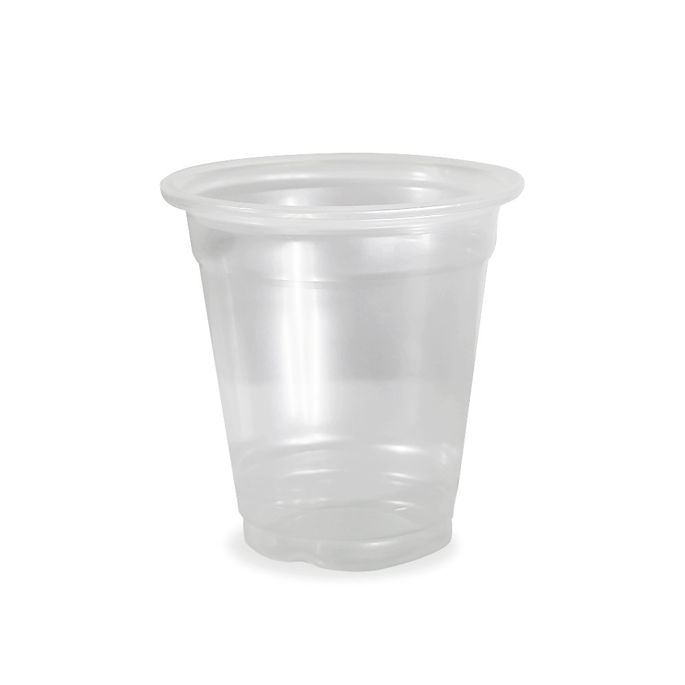 Clear Plastic Disposable Cups for Iced Coffee Bubble Boba Tea Smoothie