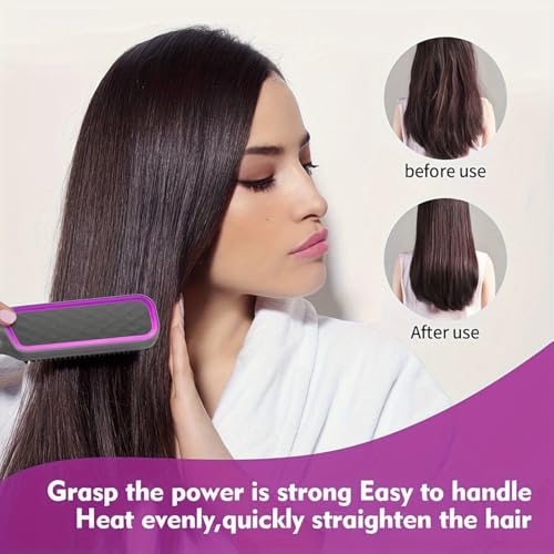 Cepillo Alisador 2-en-1 Profesional para Cabello miniatura 5