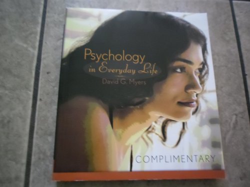 Psychology in Everyday Life 142922309X Book Cover